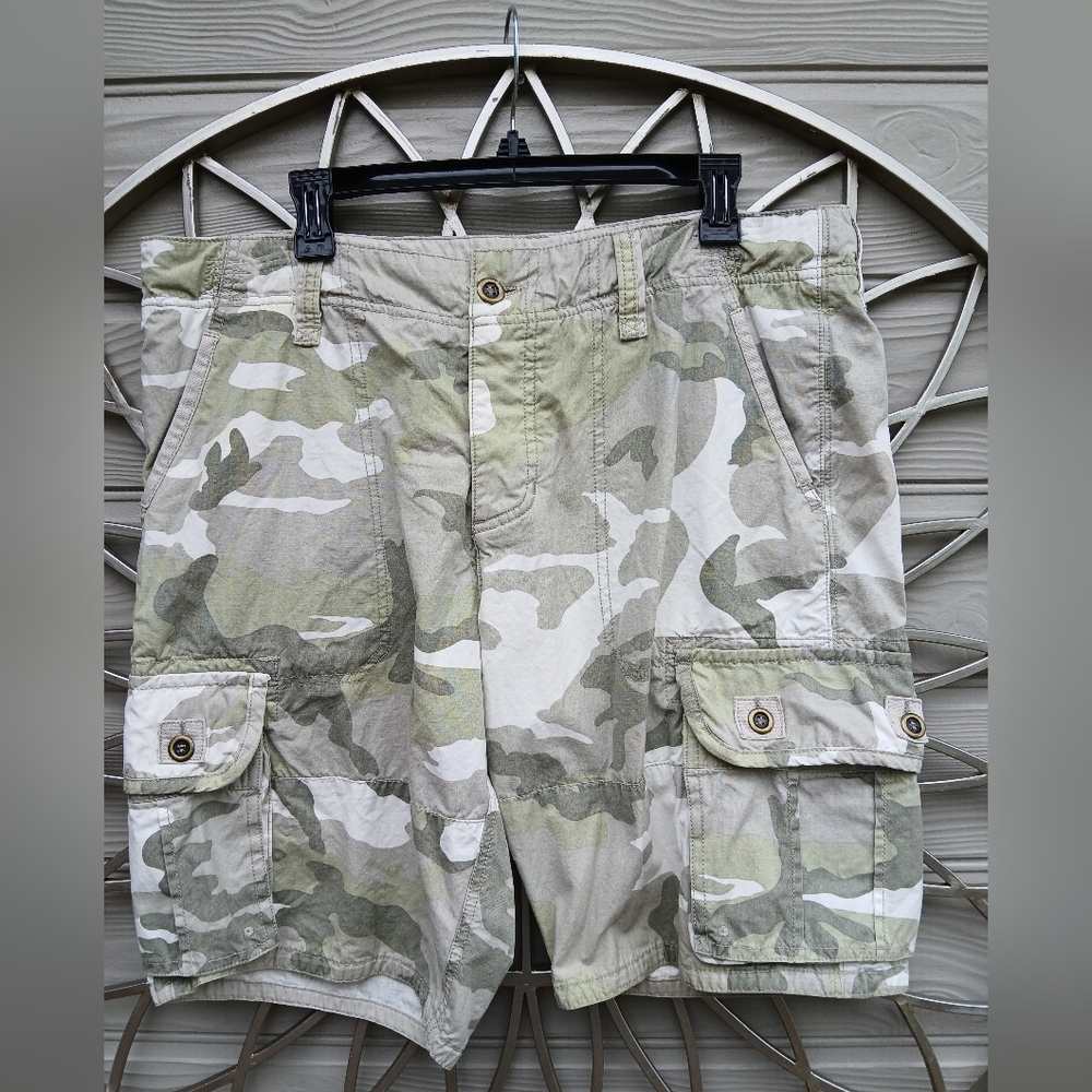 Men's Camouflage Cargo Shorts